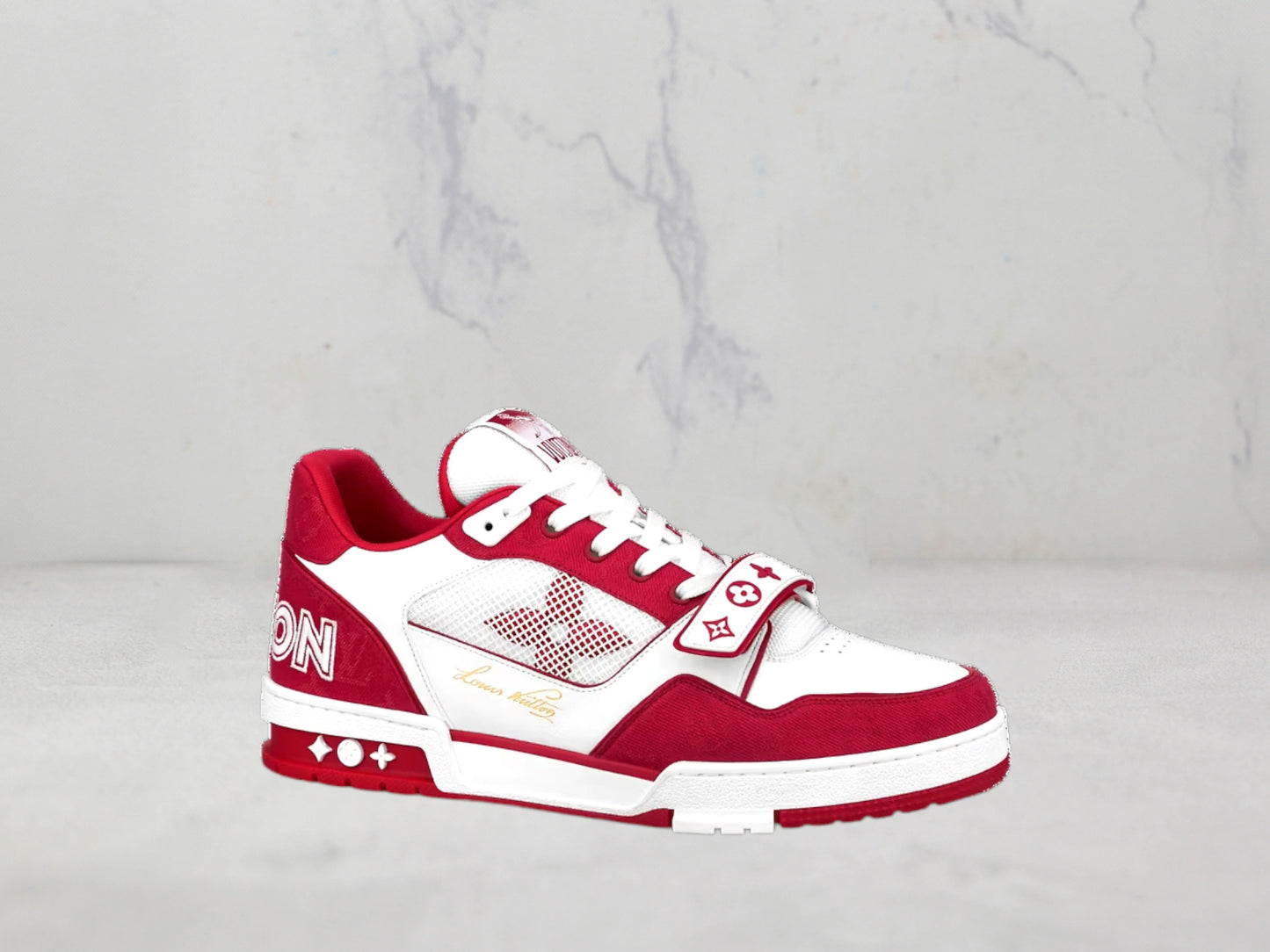 Louis Vuitton Sneaker LV Trainer - Rouge