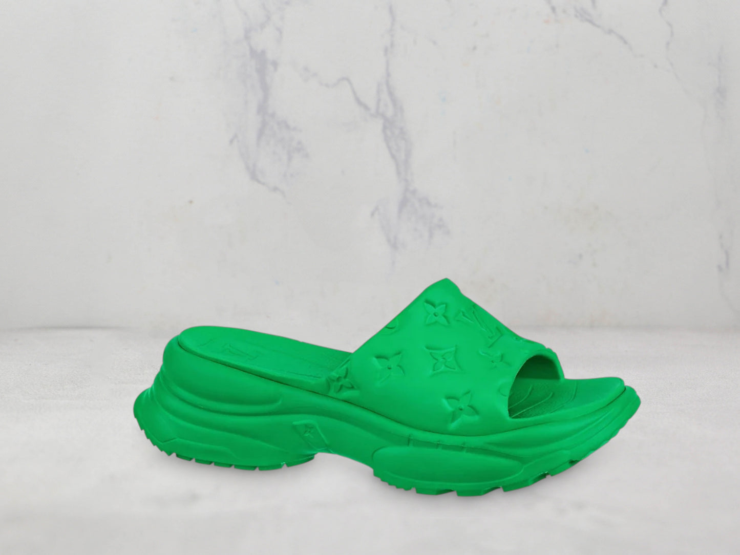 Mules plate Confort Pool 55 Louis Vuitton - Blanc