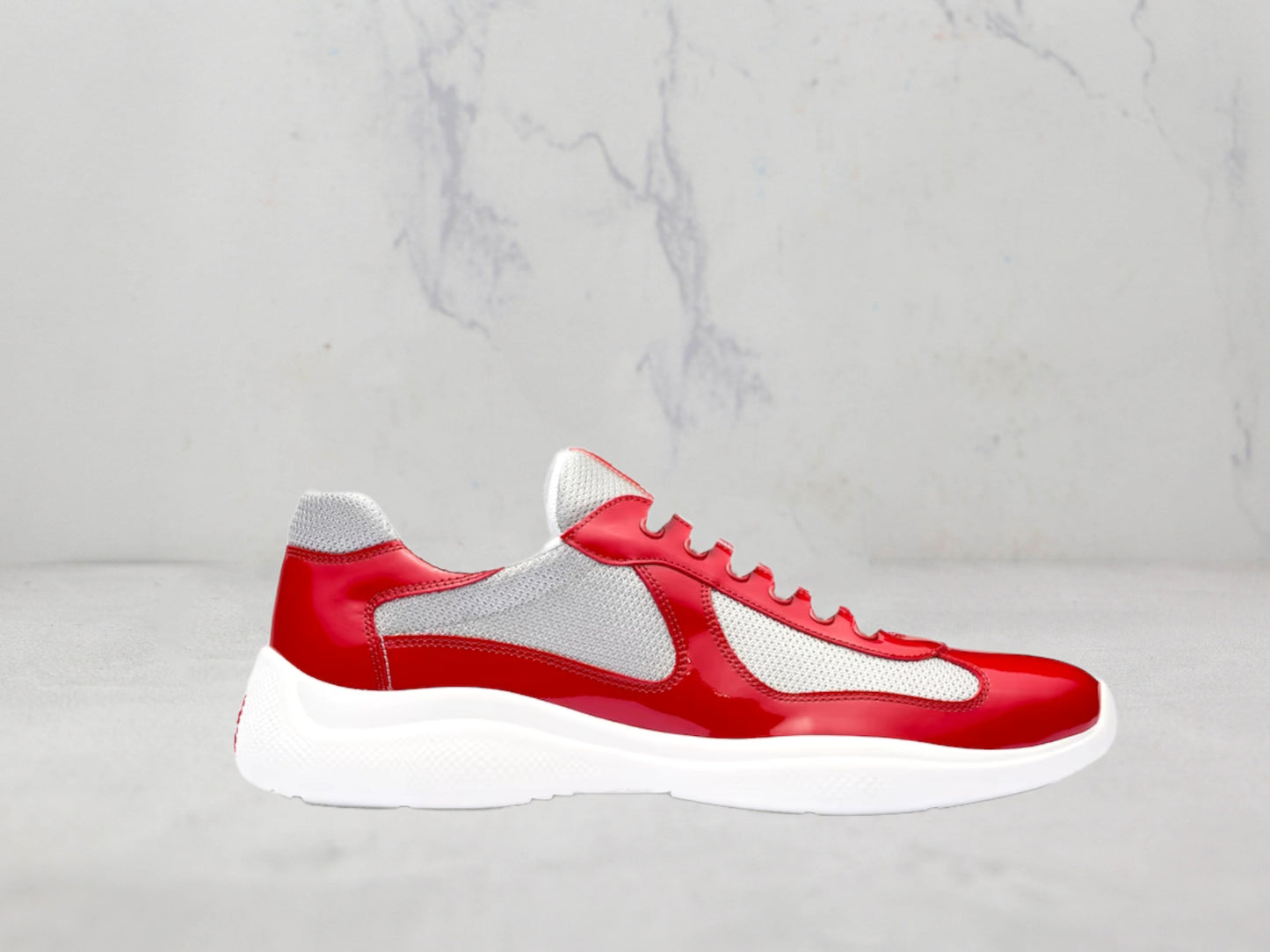 Prada Baskets America’s Cup - Rouge