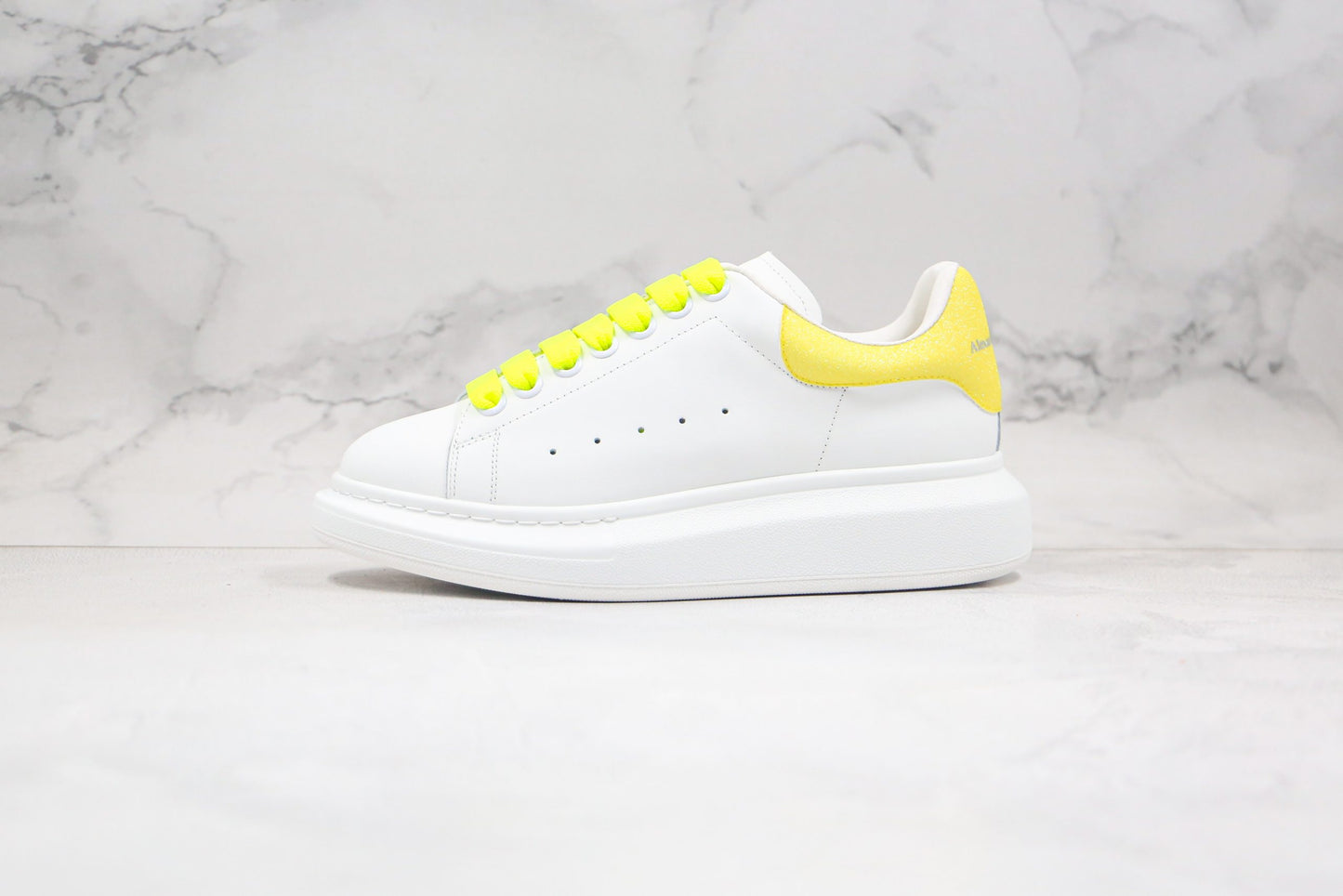 Alexander McQueen Oversize – Lacets - Jaune