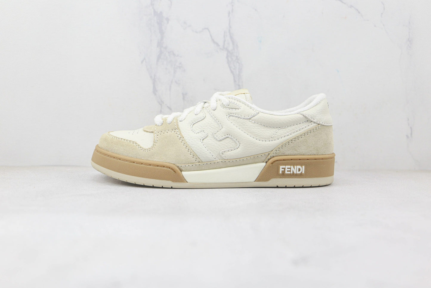 Fendi Match Low Tops - Blanc