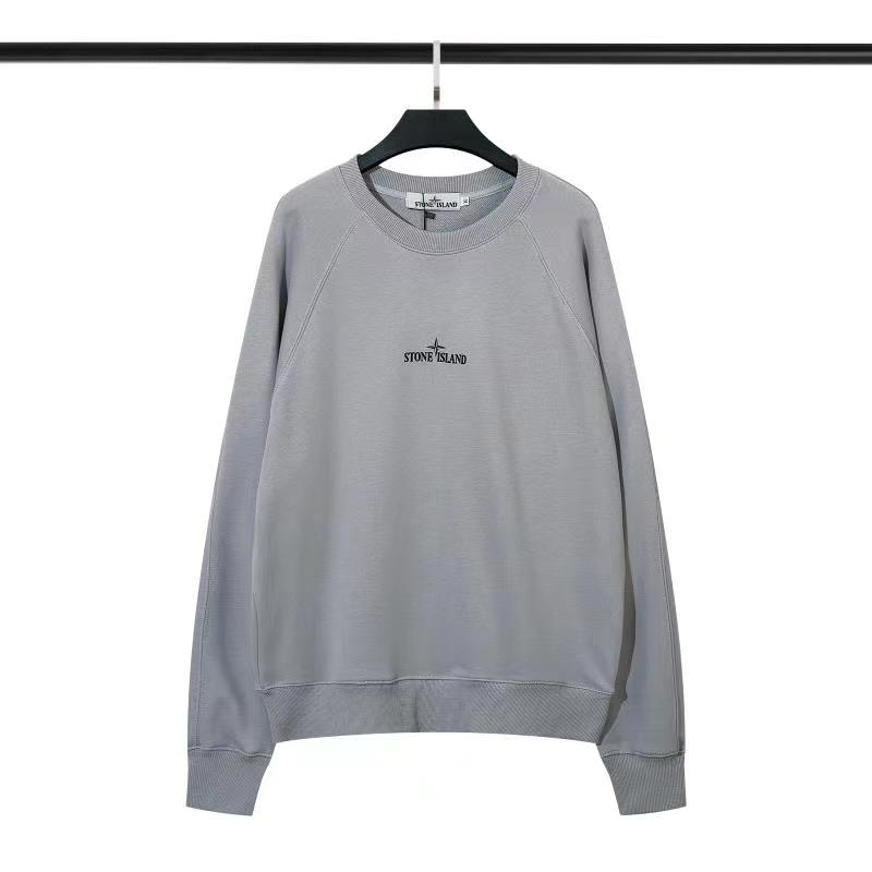 Pull Stone Island - Gris