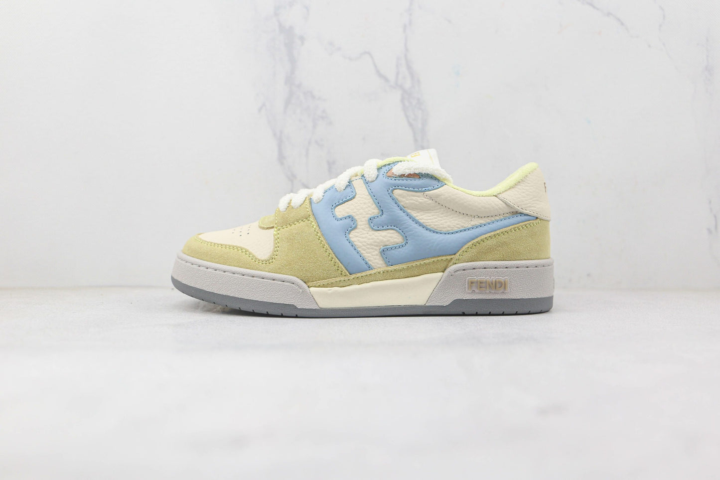 Fendi Match Low Tops - Bleu