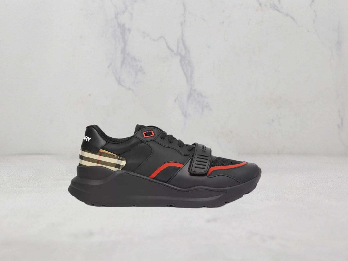 Sneaker Burberry Vintage check - Noir