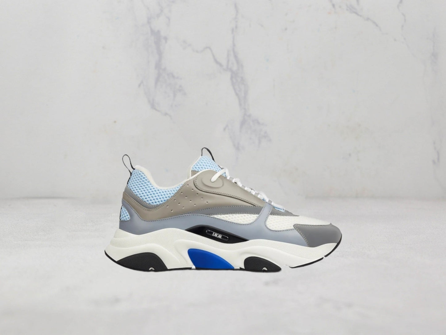 Sneaker Dior B22 - Blanc / Gris / Bleu