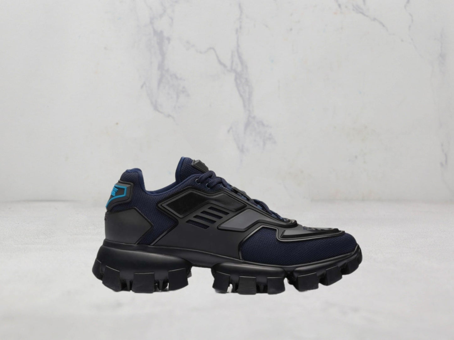 Baskets Prada Cloudbust Thunder Tissu - Bleu marine