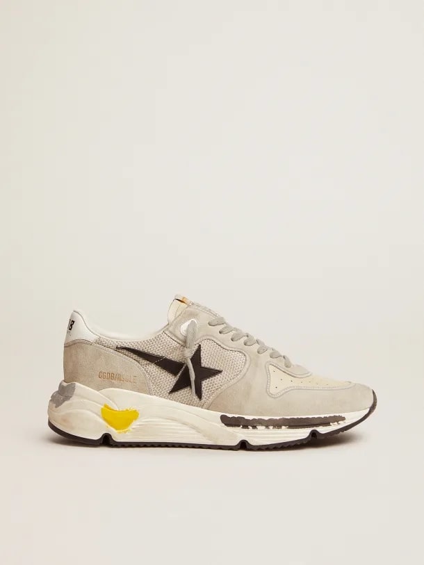 Golden Goose Running Sole - blanc / noir / gris