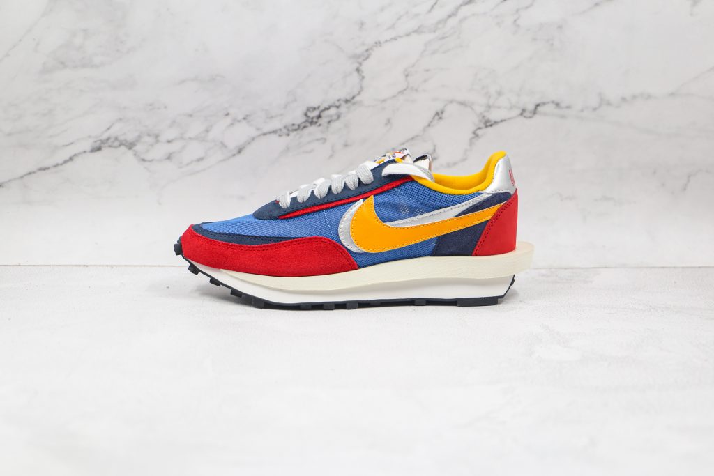 Nike LD Waffle Sacai Nylon - Jaune / rouge / bleu