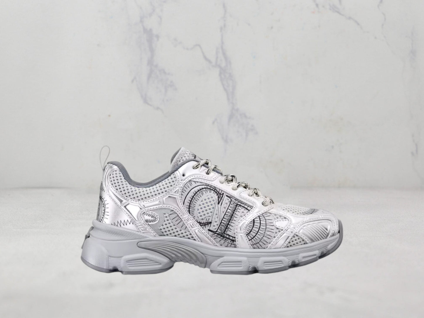 Sneaker Dior Chrono - Gris