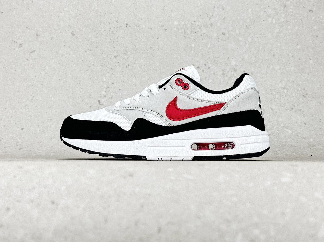 Nike Air Max 1 - Rouge / Gris / Noir
