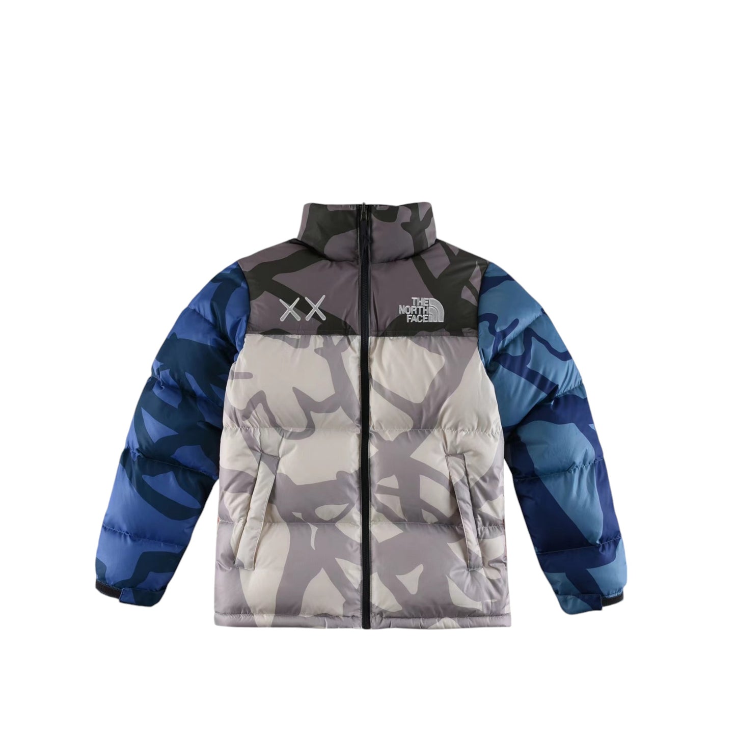 Doudoune The North Face x KAWS - Gris