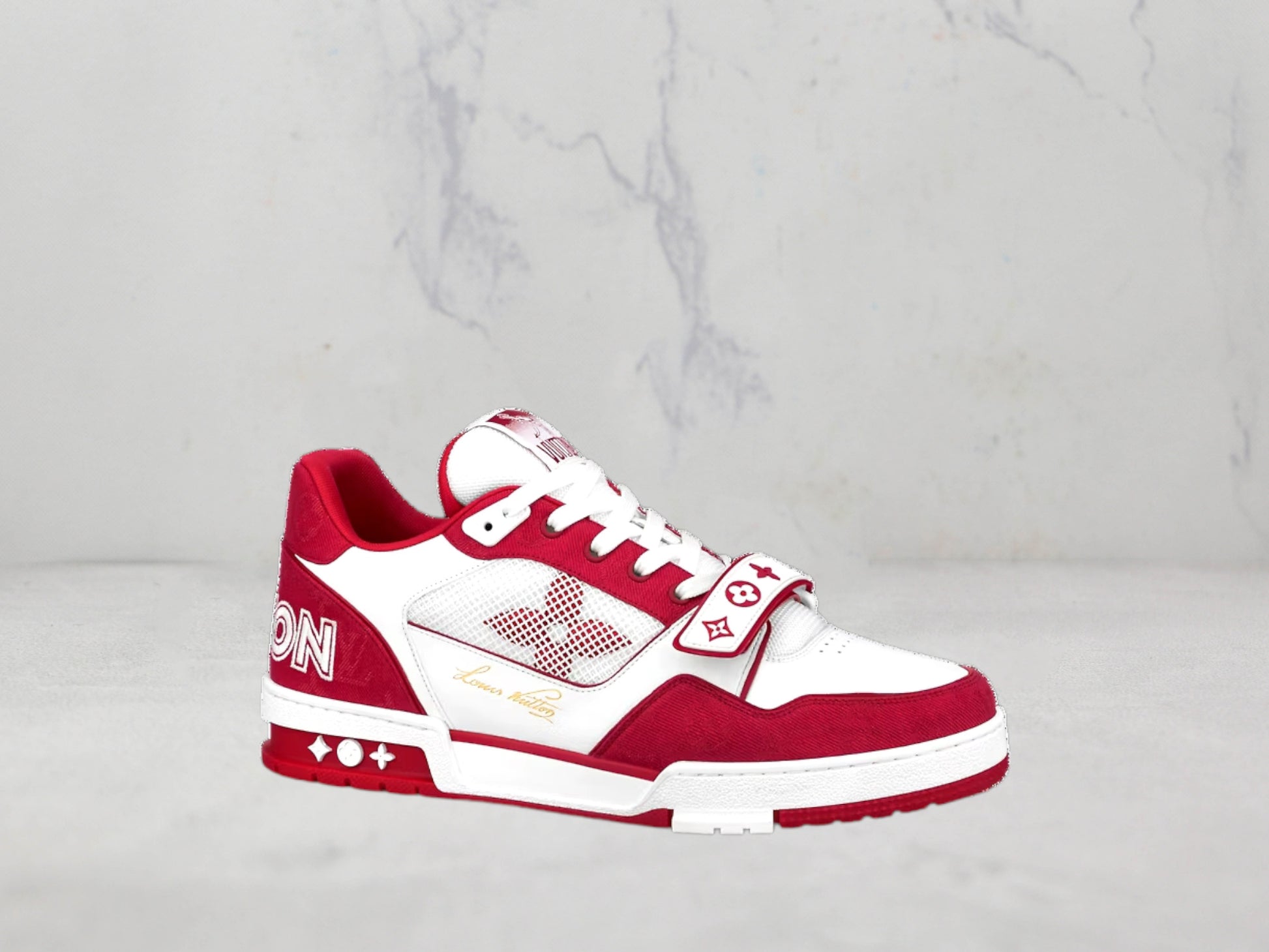 Louis Vuitton Sneaker LV Trainer - Rouge