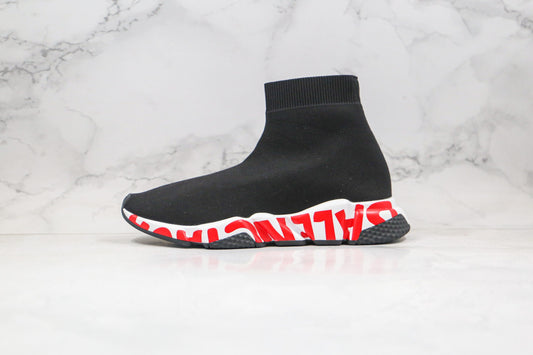 Balenciaga Speed Graffiti - Rouge