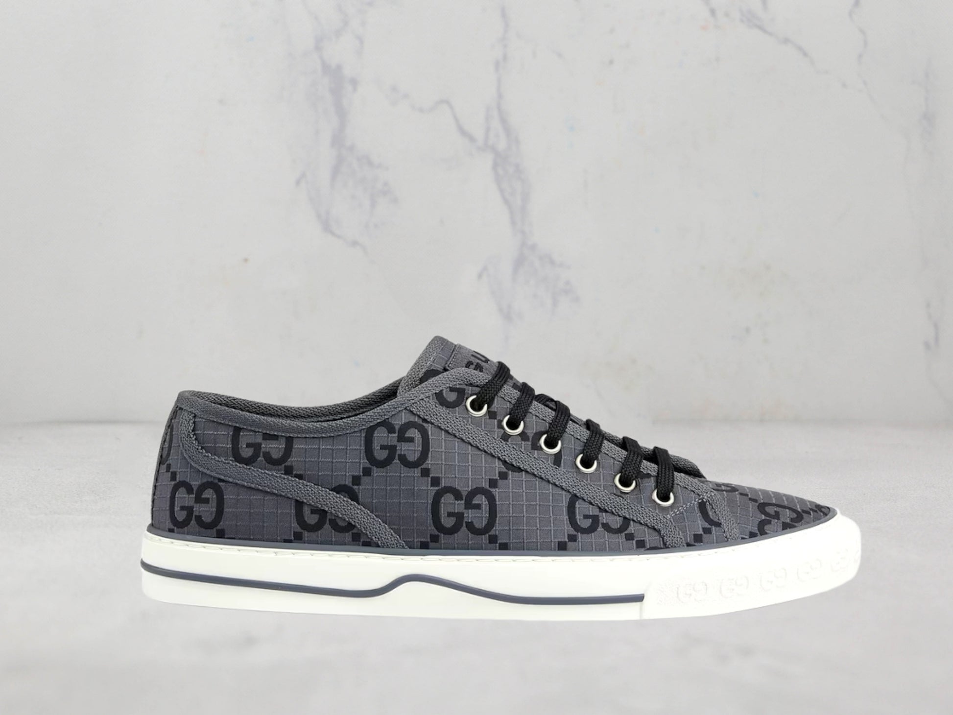 Baskets Gucci Tennis 1977 - Gris