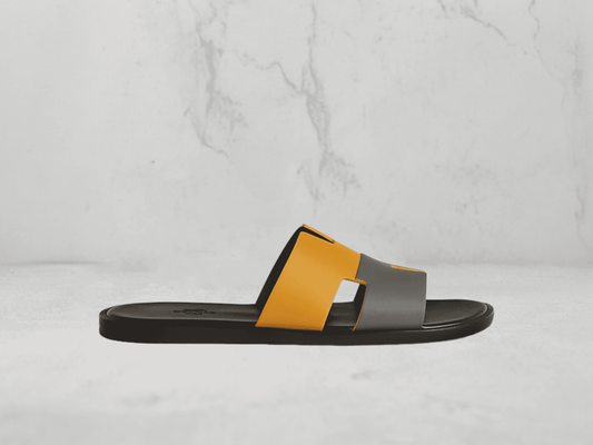 Sandales Izmir Hermes Bicolores - Gris