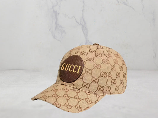 Casquette Gucci en toile GG - Noir