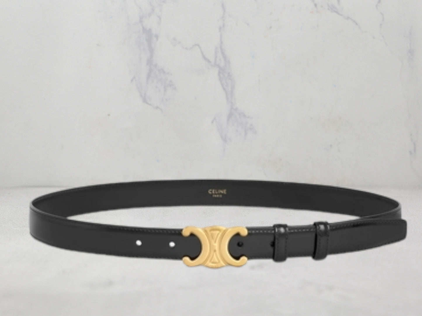 Ceinture Celine - Marron