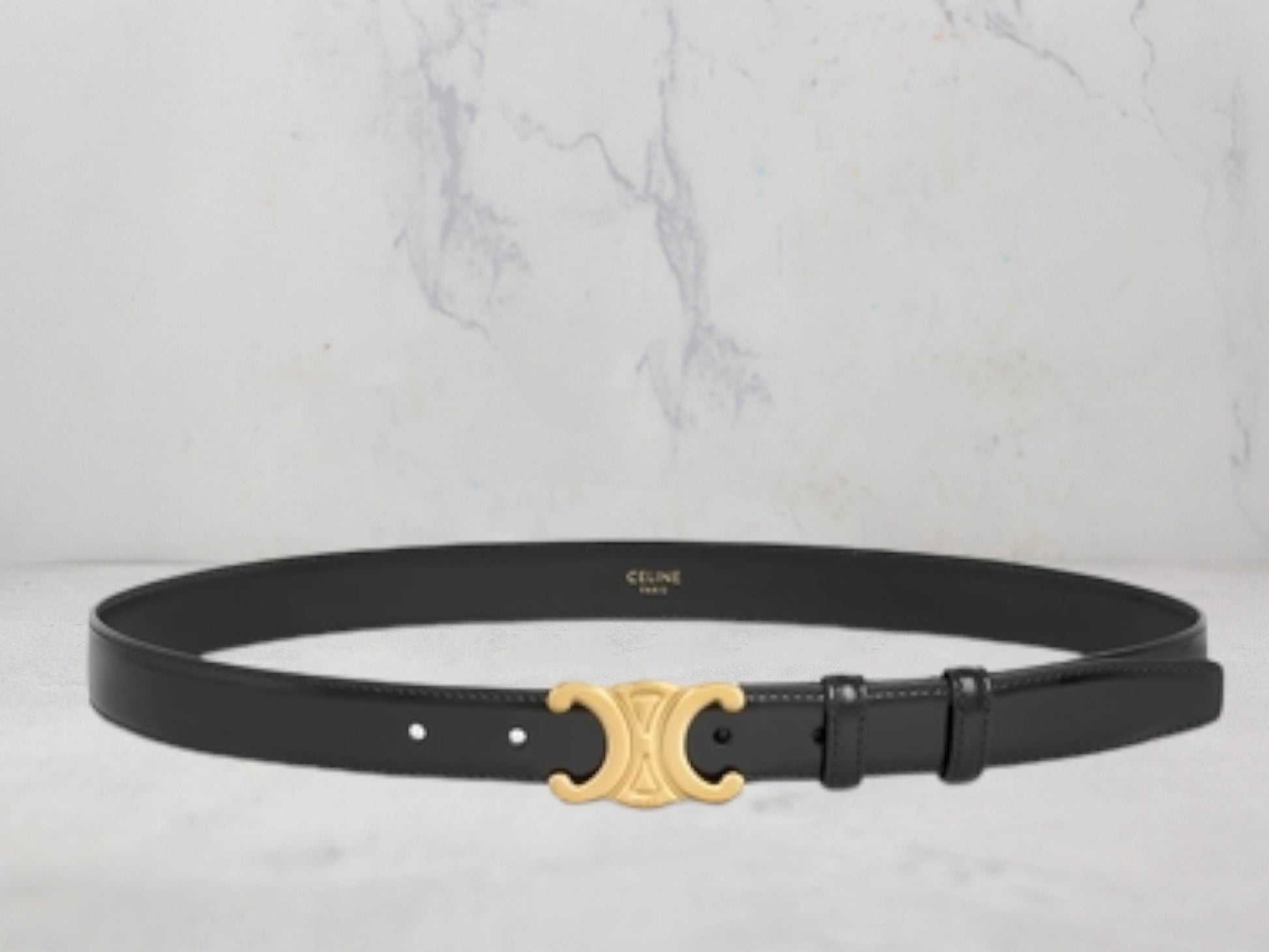Ceinture Celine - Marron