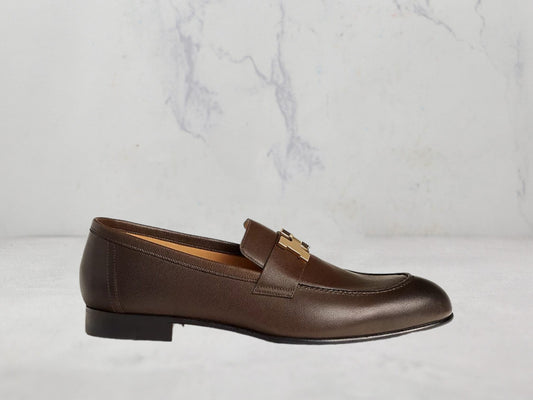 Hermes Mocassins Paris - Marron