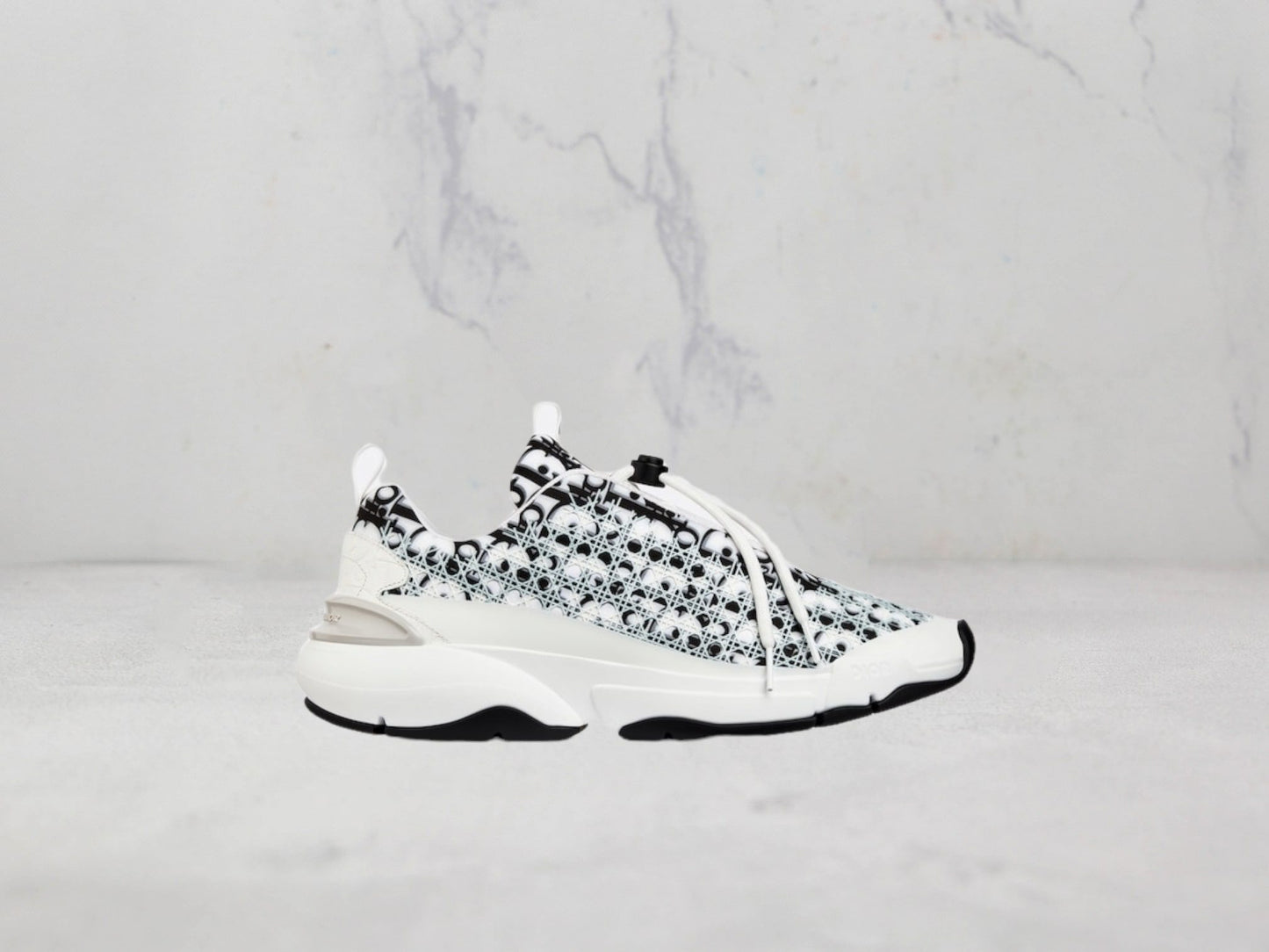 Sneaker Dior B24 Toile Oblique - Blanc