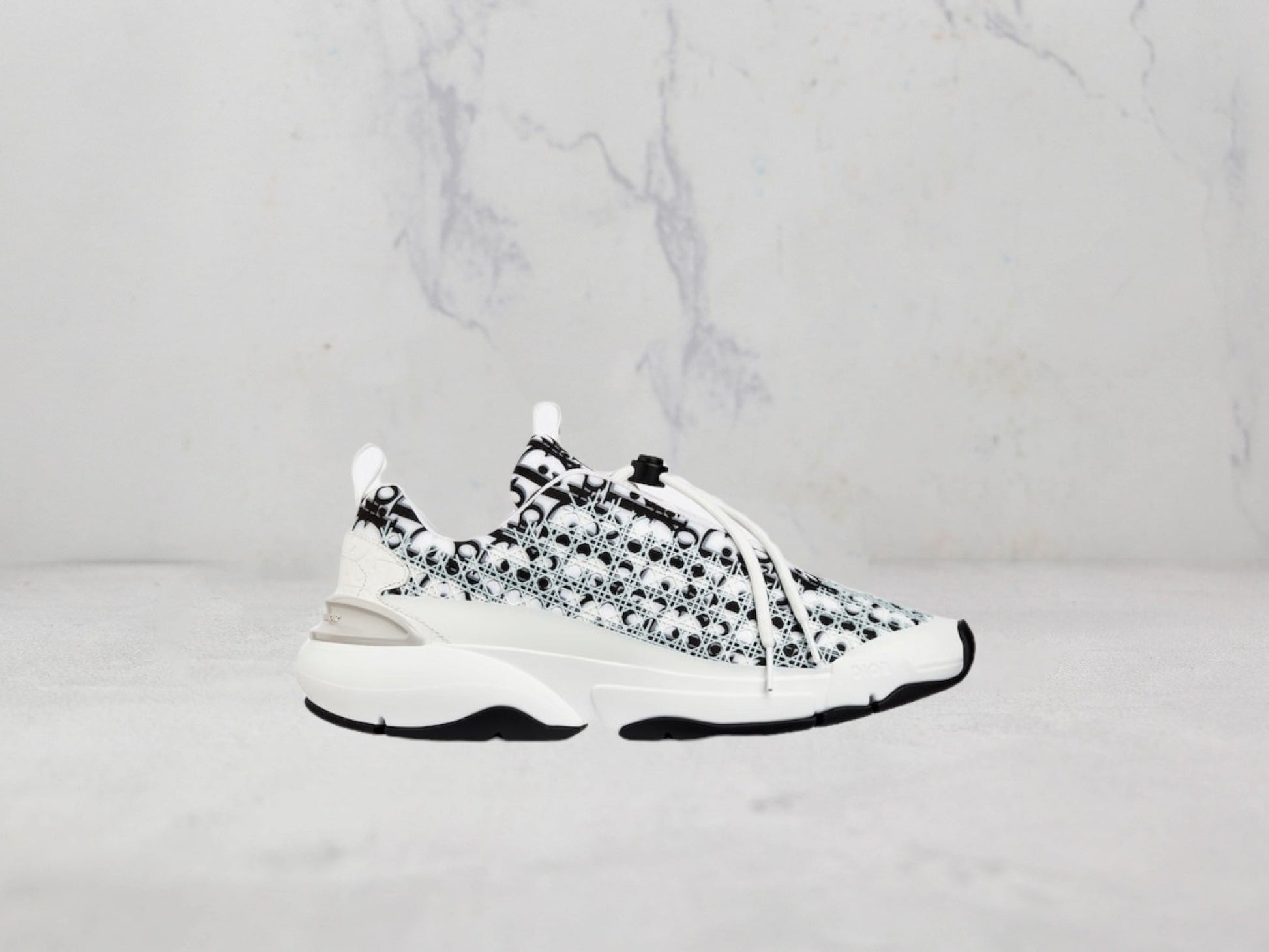 Sneaker Dior B24 Toile Oblique - Blanc