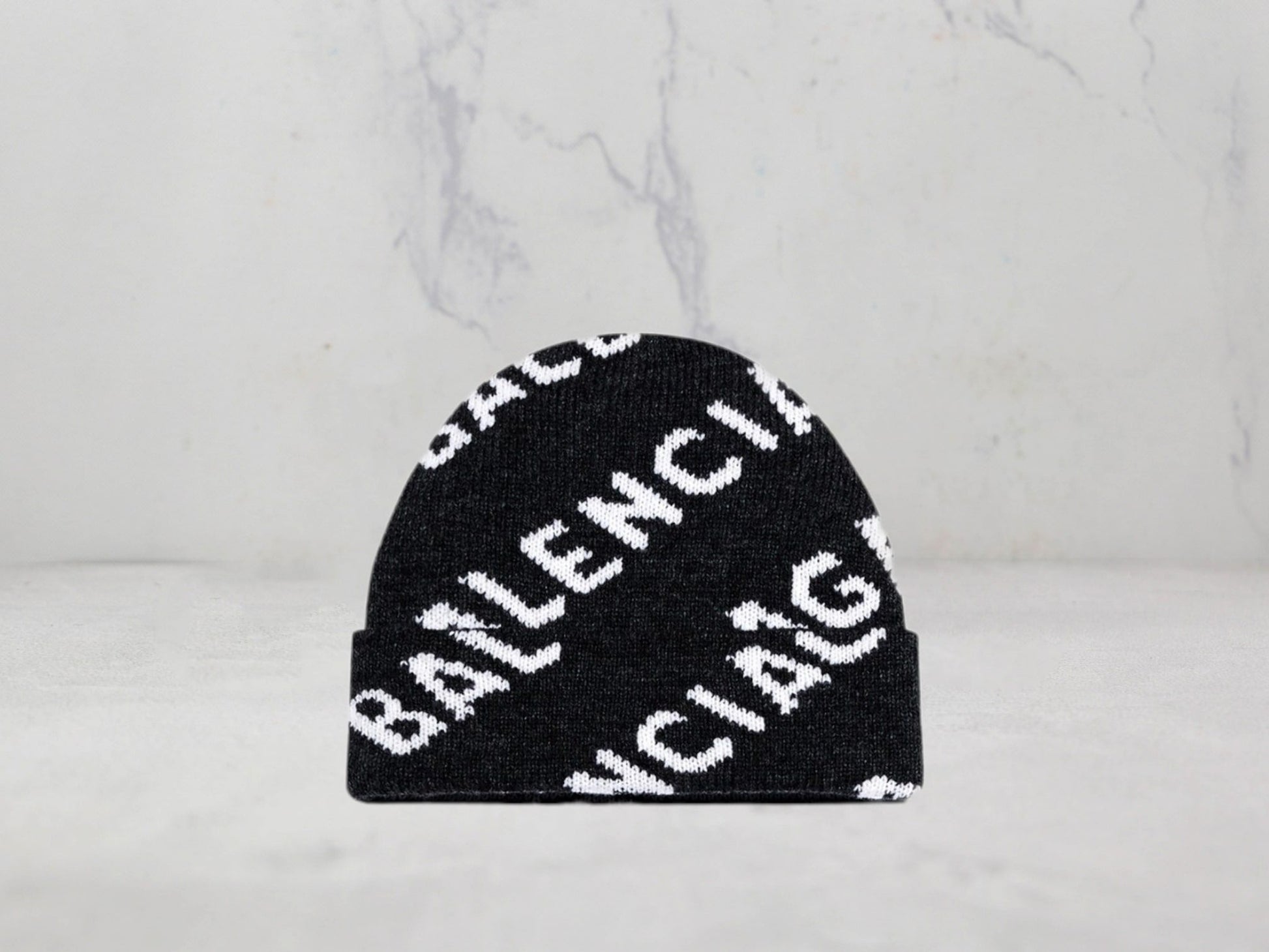 Bonnet Allover Logo Balenciaga