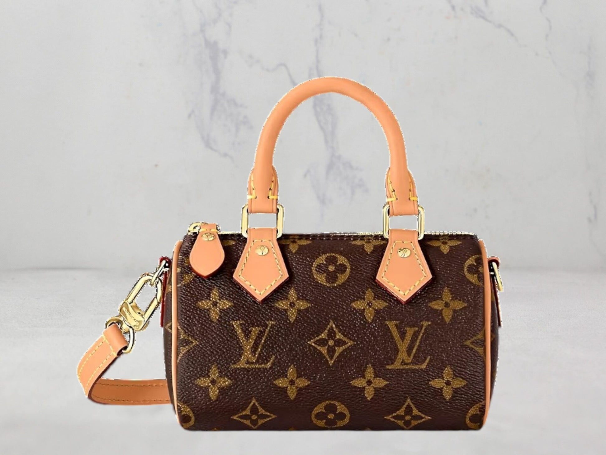Louis Vuitton &#8211; Nano Speedy - Beige