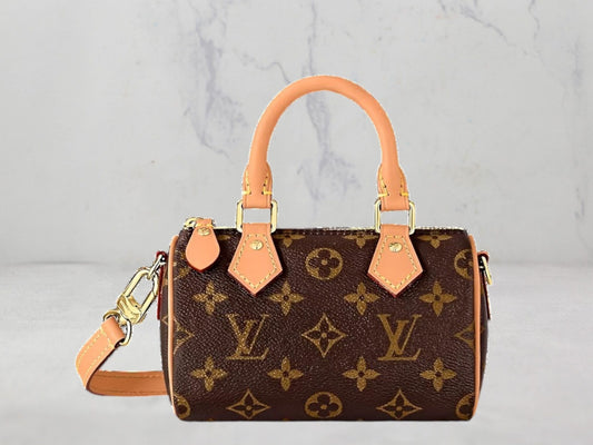 Louis Vuitton &#8211; Nano Speedy - Bleu