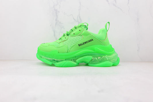 Balenciaga Triple S &#8211; Fluo - Vert