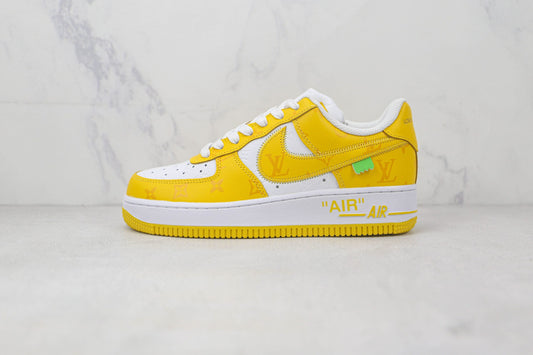 Louis Vuitton Sneaker Nike Air Force 1 by Virgil Abloh - Jaune