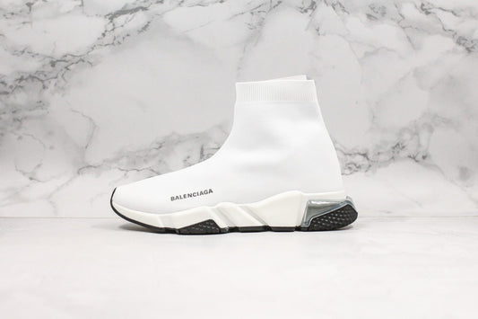 Balenciaga Speed Clear Sole - Blanc