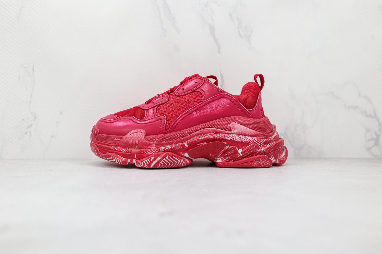 Balenciaga Triple S &#8211; Fade - Rouge