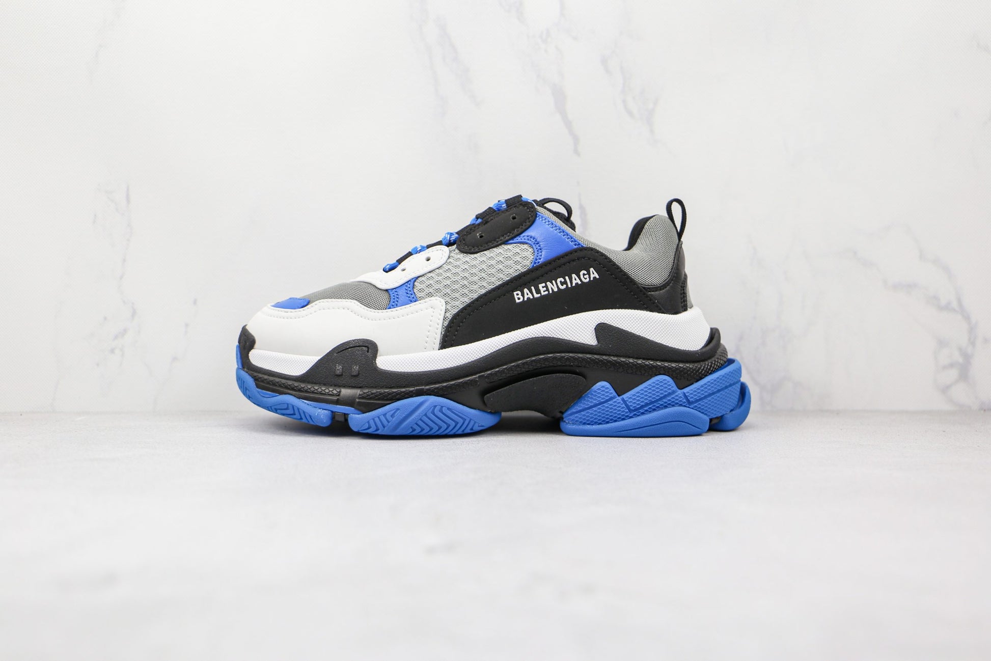 Balenciaga Triple S - Bleu Turquoise / Noir