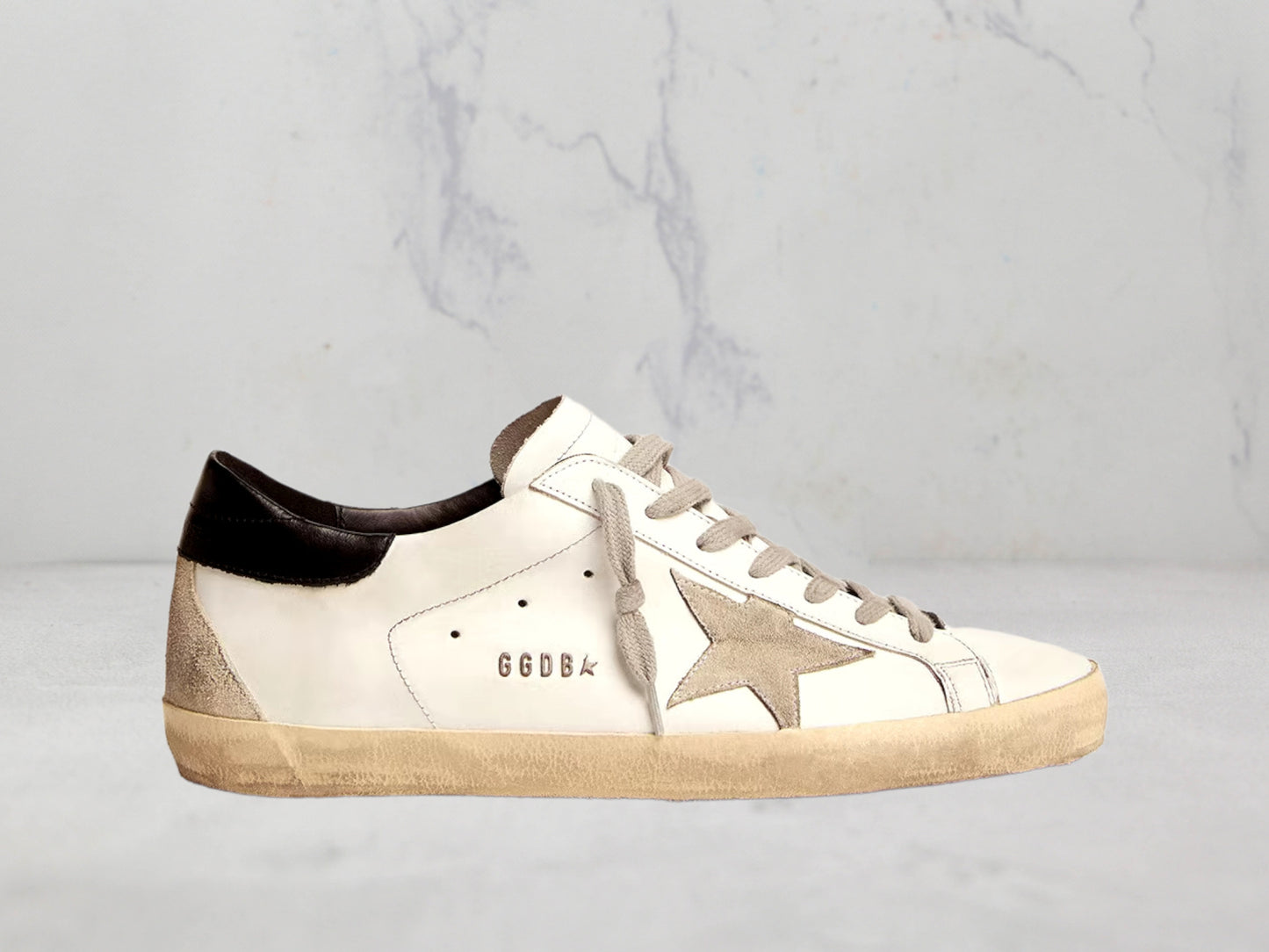 Golden Goose Super-Star - Blanc/Noir