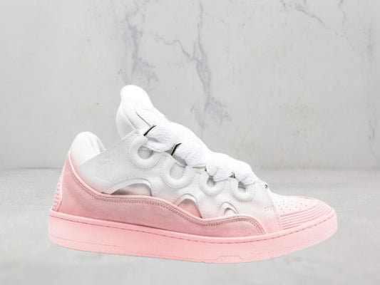 Lanvin Curb - Blanc / Rose