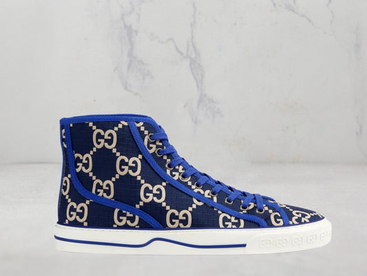 Baskets Montantes Gucci Tennis 1977 - Bleu
