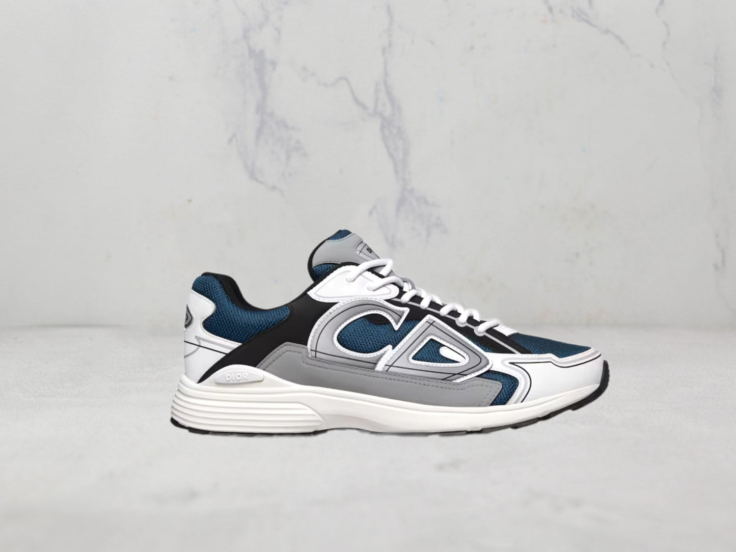 Dior Sneaker B30 - Blanc / Bleu Marine