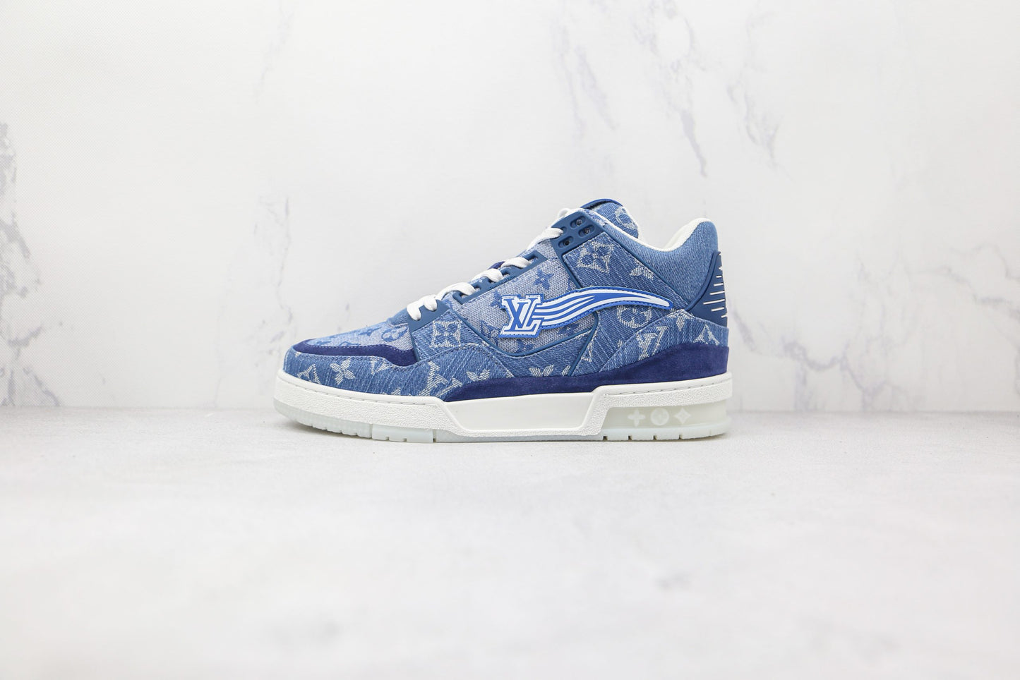 Sneaker Louis Vuitton Trainer - Bleu clair