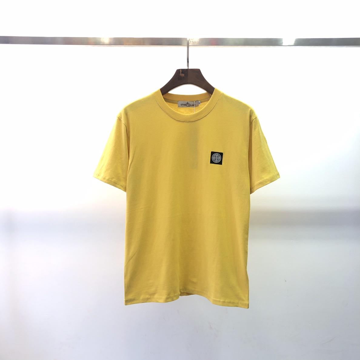 T-shirts Stone Island - Jaune