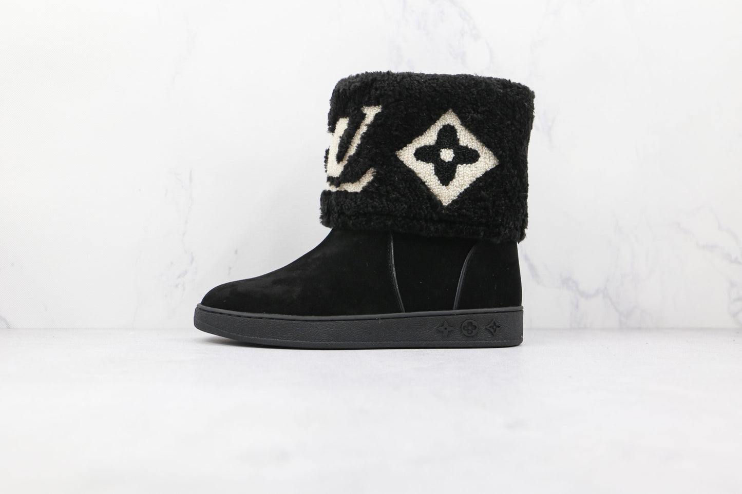 Bottine Plate Snowdrop &#8211; Louis Vuitton - Noir