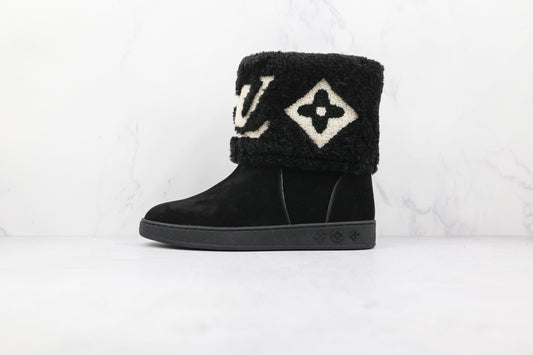 Bottine Plate Snowdrop &#8211; Louis Vuitton - Noir