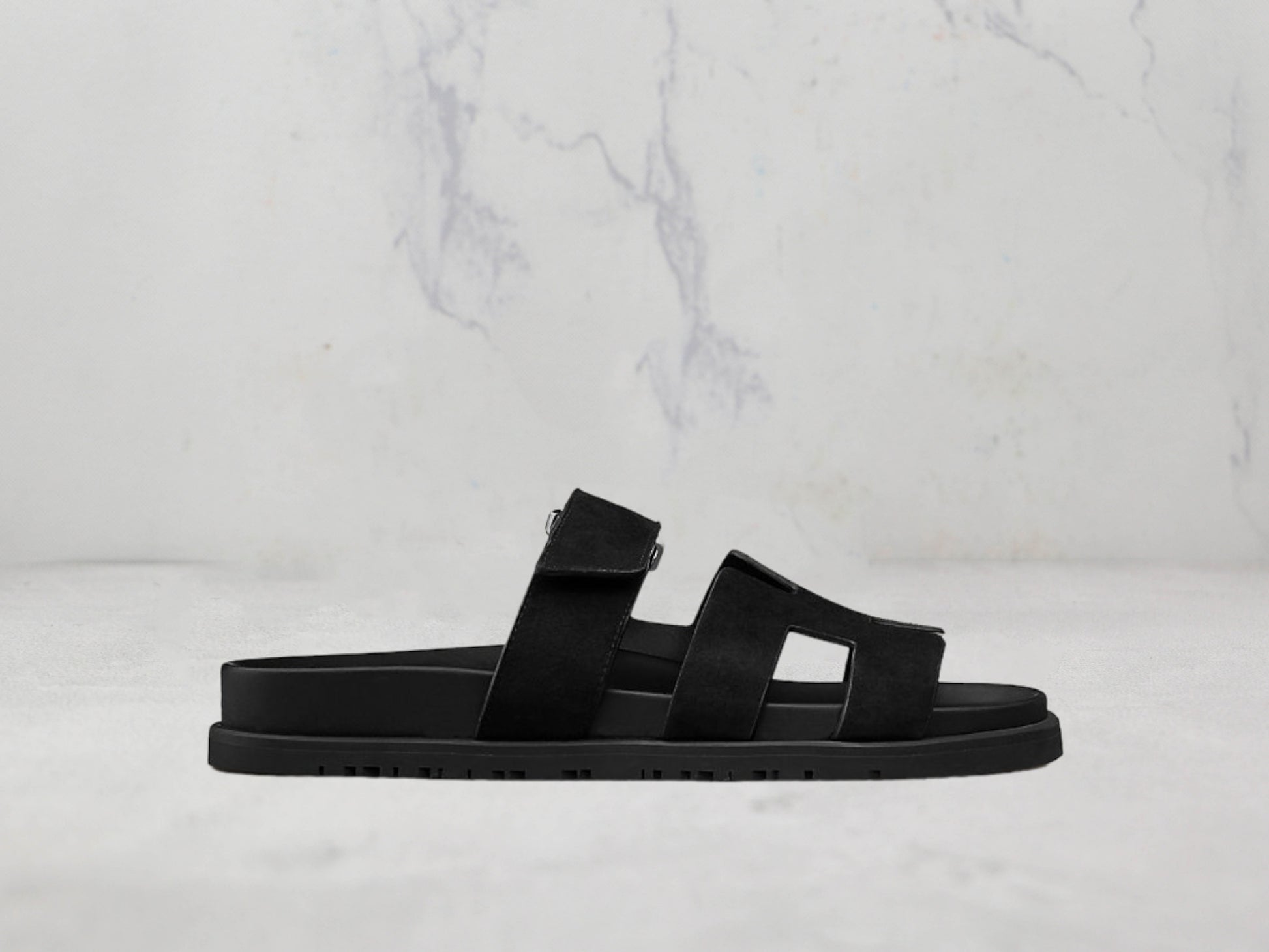 Sandales Chypre Hermes - Noir