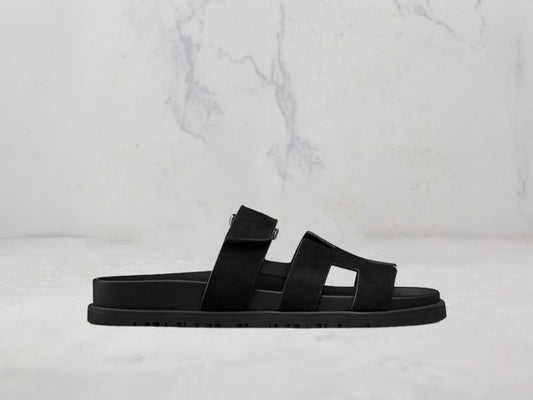 Sandales Chypre Hermes - Noir