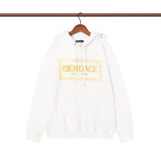Pull à capuche Versace - Blanc
