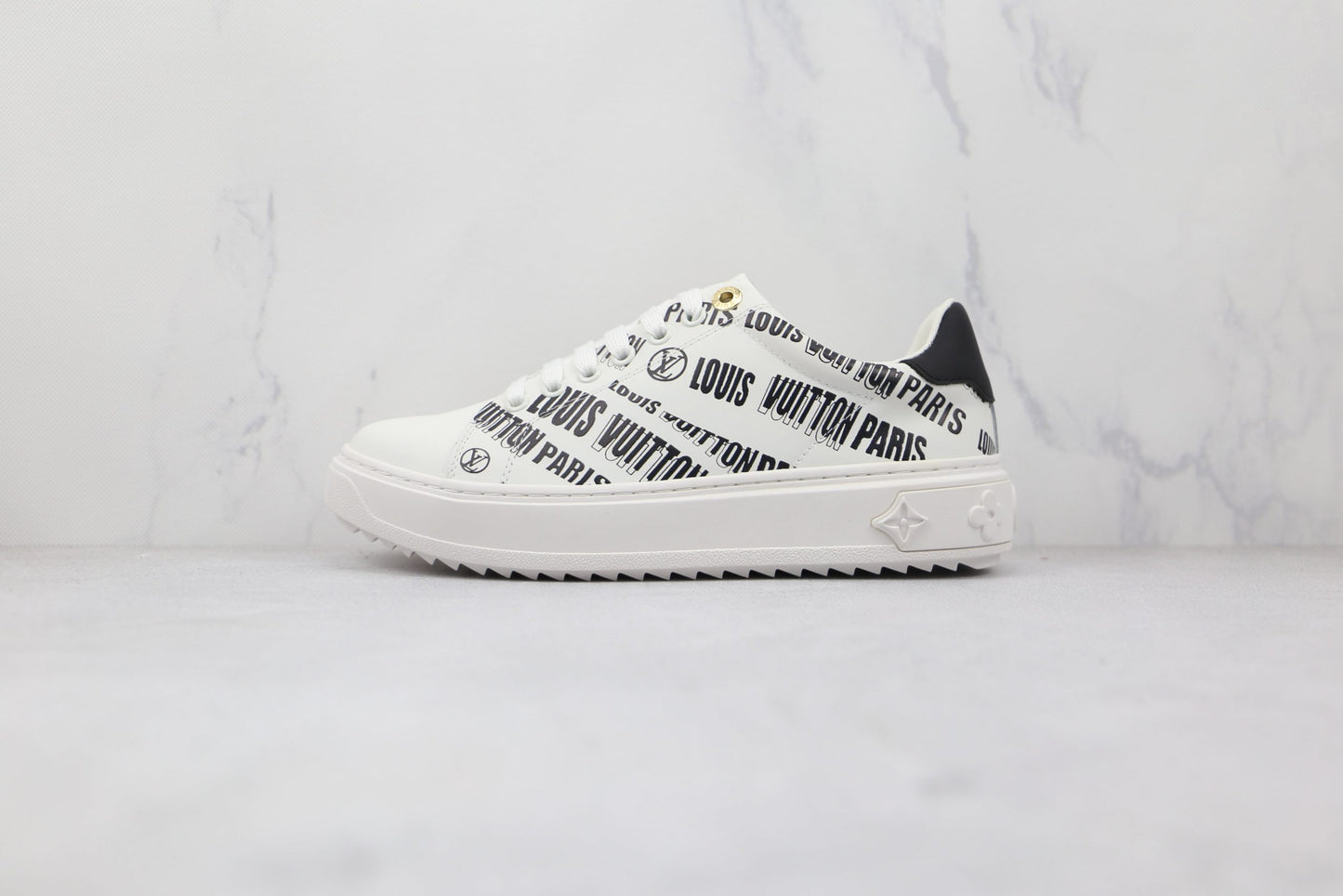 Sneaker Louis Vuitton &#8211; Squad Low Allover - Noir