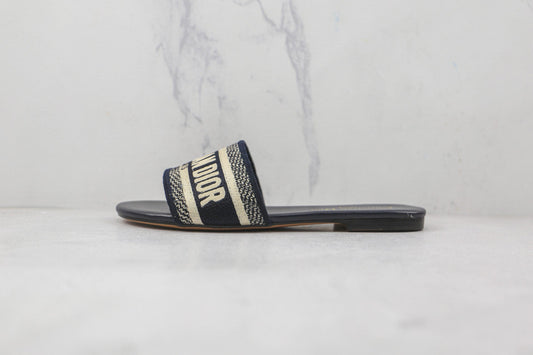Dior Mule Dway - Bleu marine