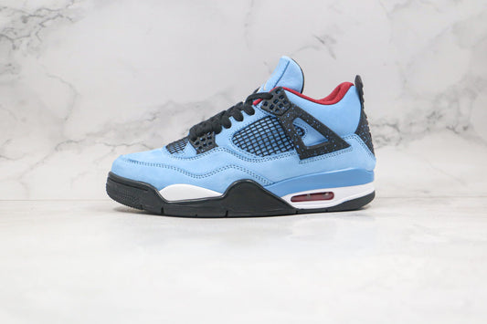 Nike Air Jordan 4 Retro Travis Scott - Bleu