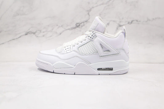 Air Jordan 4 Metallic - Blanc