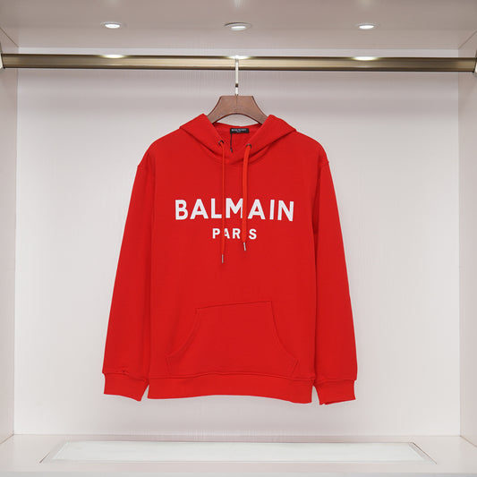 Pull à capuche Balmain - Blanc