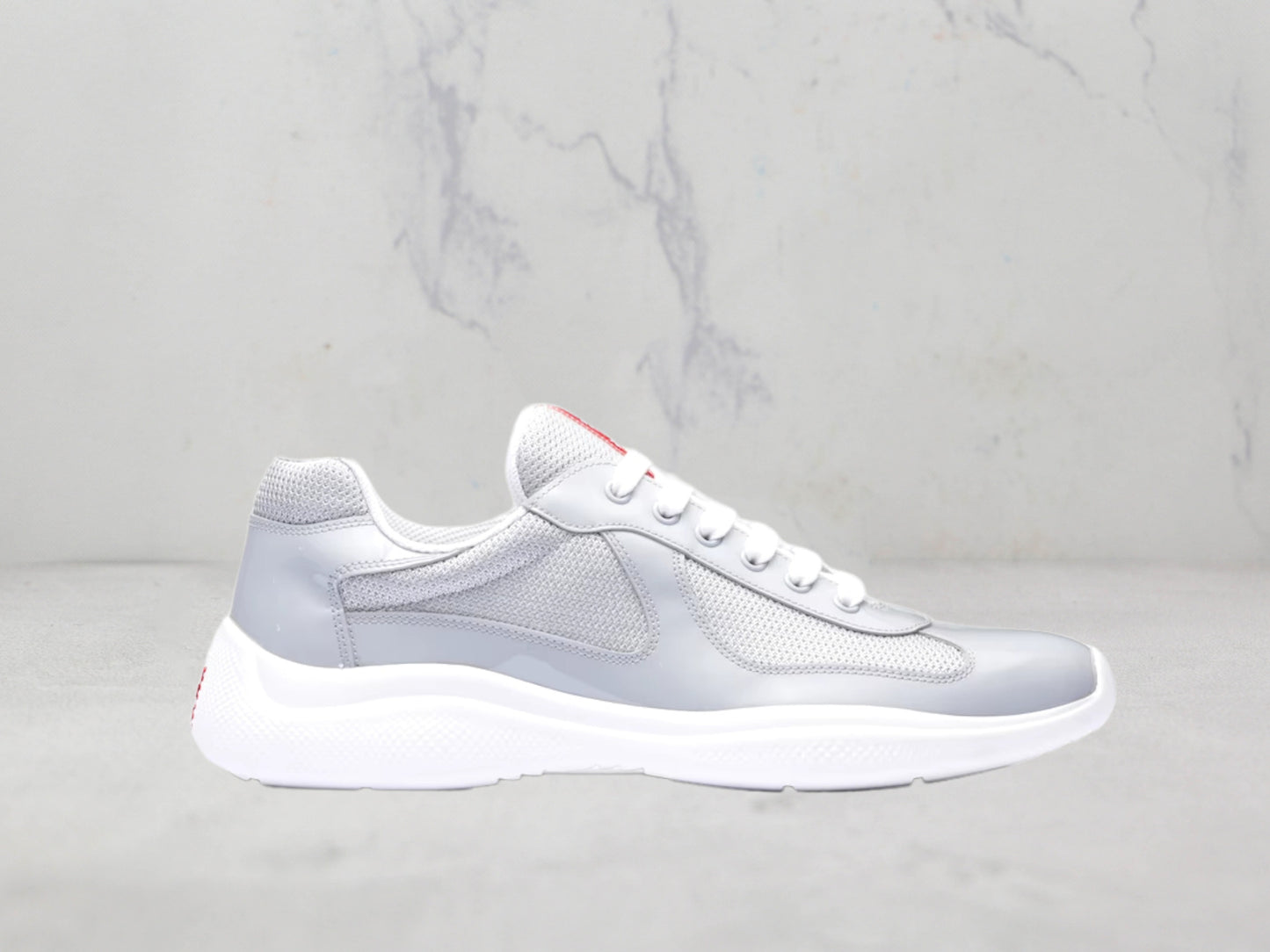 Prada Baskets America&rsquo;s Cup - Gris